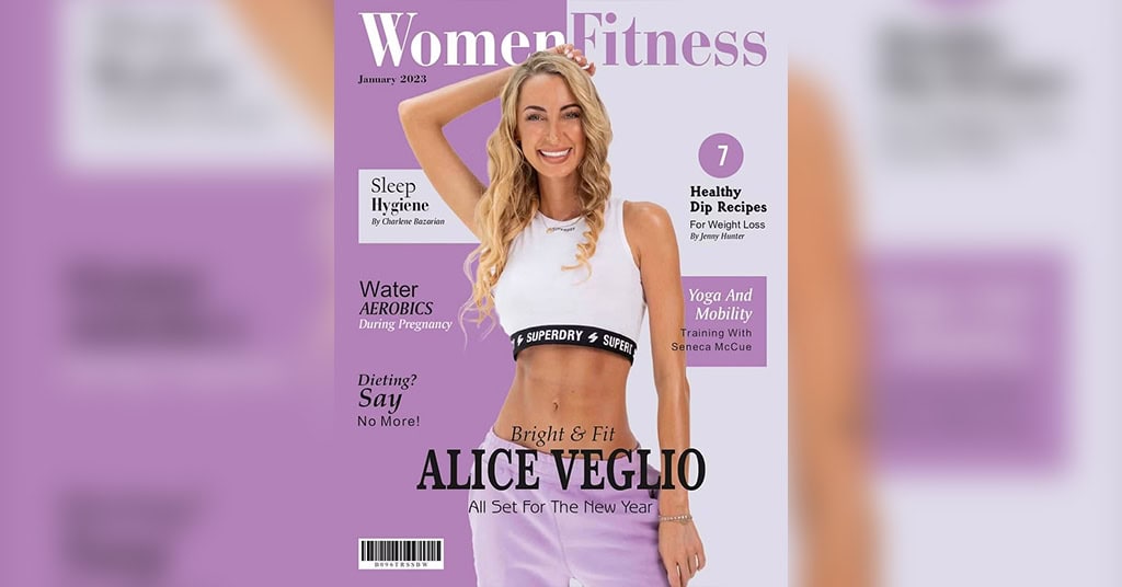 Women Fitness international magazine cover